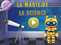 La magie de la science, jeu en ligne