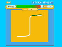 Le tracé amusant Jeu en ligne : la tracé mamusant
