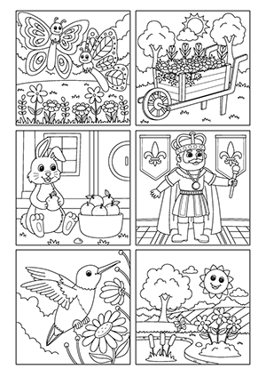 Coloriage à imprimer, page 3