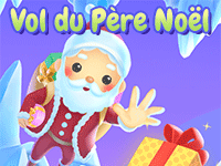 Vol du Père Noël, jeu de Noël en ligne