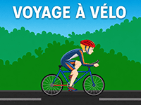 Voyage à vélo, jeu en ligne
