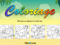 Jeux de coloriages en ligne avec zoom, maternelle