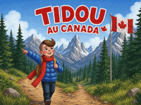 Le Canada, histoire éducative illustrée racontée aux enfants de 7 ans et plus