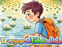L'Inde, histoire éducative illustrée racontée aux enfants de 7 ans et plus