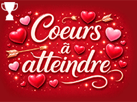 Cœurs à atteindre , jeu d'observation en ligne